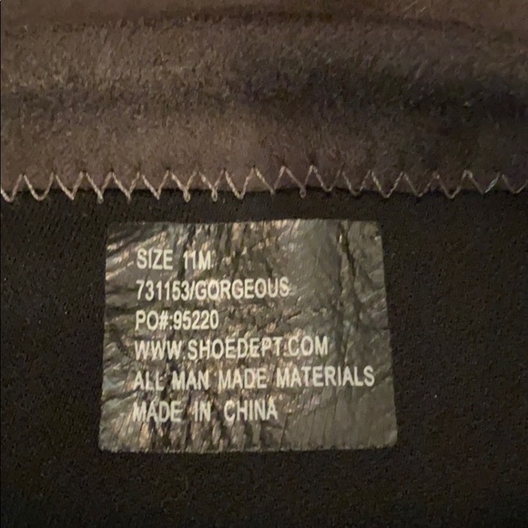 Over the knee fake suede boots - Picture 4 of 4